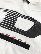 DIESEL ディーゼル プリント Tシャツ sizeXS/ホワイト ■◆ ☆ eac9 レディース_画像7