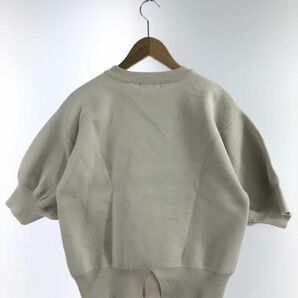 NATURAL BEAUTY BASIC ナチュラルビューティーベーシック スポンディッシュエアリー ニット セーター sizeM/オフホワイト ■◇ ☆ eac9の画像5