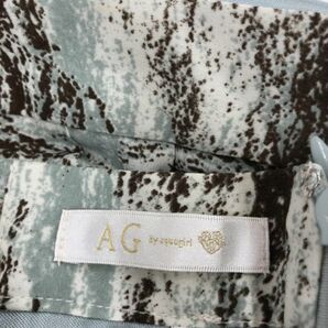 AG by aquagirl エージーバイアクアガール 総柄 スカート sizeS/ミント ■◇ ☆ eba5 レディースの画像6