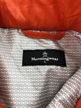 Munsingwear マンシングウェア 中綿ベスト sizeL/オレンジ ◇■ ☆ eba5 メンズ_画像7