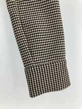 ZARA ザラ 千鳥柄 クロップド ジャケット sizeL/黒×ベージュ ■◇ ☆ eba5 レディース_画像3