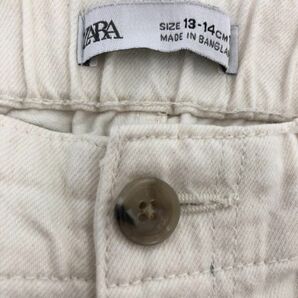 ZARA ザラ ジョガー デニムパンツ size13-14/オフホワイト ■■ ☆ eba5 子供服の画像5