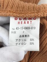 BEAMS HEART ビームスハート ドルマン ニット セーター sizeF/オレンジ ■■ ☆ eba5 レディース_画像7