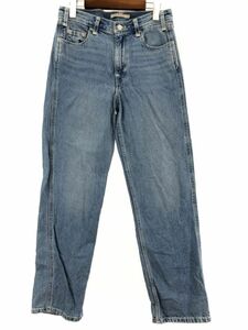 LEVI’S リーバイス ルーズストレート デニムパンツ size25/水色 ■■ ☆ eba5 レディース