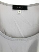 BOSCH ボッシュ Uネック カットソー size38/グレー系 ■◆ ☆ eba5 レディース_画像2