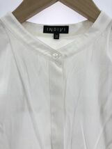 INDIVI インディヴィ シャツ size38/白 ■◇ ☆ ebb3 レディース_画像2