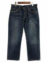 LEVI'S リーバイス 502 デニムパンツ sizeW32-33/紺 ■■ ☆ ebb3 メンズ_画像1