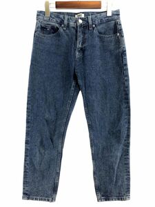 tommy jeans トミージーンズ デニムパンツ sizeW26/青 ■■ ☆ ebb3 レディース