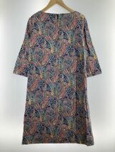 Talbots タルボット ×LIBERTY 総柄 ワンピース size4/紫系 ■◇ ☆ ebb3 レディース_画像5