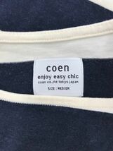 ゆうパケットOK coen コーエン ボーダー カットソー sizeM/クリーム×ネイビー ■◇ ☆ ebb3 レディース_画像6