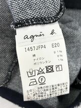 agnes b アニエスベー バックスリット タイト スカート size3/紺 ■◇ ☆ ebb3 レディース_画像6