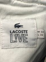 LACOSTE ラコステ 切りっぱなし デニムパンツ sizeW32/青 ■■ ☆ ebb3 メンズ_画像5