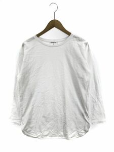 NATURAL BEAUTY BASIC ナチュラルビューティーベーシック カットソー sizeM/白 ■■ ☆ ebb3 レディース