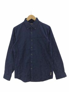 COMME CA MEN コムサメン シャツ sizeS/ネイビー ■■ ☆ ebb3 メンズ