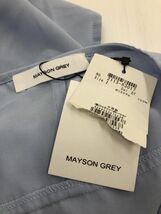 ゆうパケットOK MAYSON GREY メイソングレイ タグ付き パフスリーブ ブラウス シャツ size2/ライトブルー ■◇ ☆ ebb9 レディース_画像6