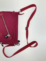 Kipling キプリング 2WAY ショルダー バッグ ピンク ■■ ☆ ebb9 レディース_画像5