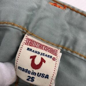 TRUE RELIGION トゥルーレリジョン タグ付き フレア パンツ size25/青系 ■◇ ☆ ebb9 レディースの画像7