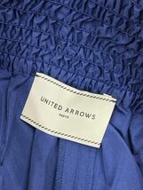 ゆうパケットOK 美品 UNITED ARROWS ユナイテッドアローズ タグ付き ワイド パンツ size36/ネイビー ■◇ ☆ ebb9 レディース_画像5