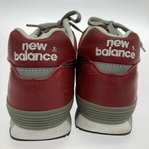 New Balance ニューバランス M576RED レザー スニーカー size7/赤 ■■◎ ☆ ebb9 メンズの画像2