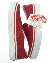 VANS バンズ タグ付き スリッポン スニーカー size23.5/赤 ■■ ☆ ebb9 レディース_画像7