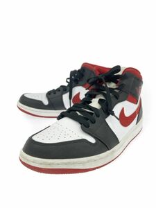 NIKE ナイキ AIRJORDAN ハイカット スニーカー size27.5/黒×赤 ■■◎ ☆ ebb9 メンズ