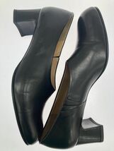 chausser ショセ ミドルヒール パンプス size24/黒 ■■ ☆ ebb9 レディース_画像7