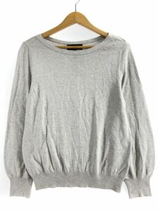 UNTITLED アンタイトル シルク混 カットソー size2/ベージュ ■◇ ☆ ebb9 レディース