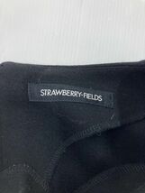 STRAWBERRY-FIELDS ストロベリーフィールズ ウール混 バイカラー Iライン ワンピース sizeなし/黒ｘベージュ ◇■ ☆ ebc6 レディース_画像6