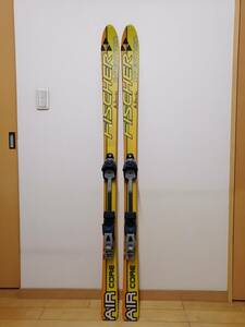 FISCHER　EXPEDITION　AIRCORE　165cm　山スキー　BCバックカントリー　シールとクランポン付き　