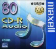 maxell 日立マクセル 音楽用CD-R 80 原産国 日本 非プリンタブル　未開封新品　CDRA80MQ.1TP　１枚パック_画像1