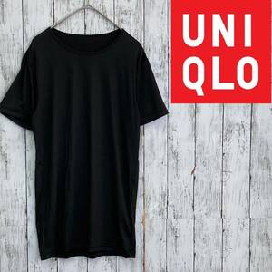 UNIQLO★ユニクロ★シルキードライ クルーネックTシャツ★サイズM　85-17