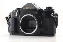 シャッター鳴き無し 動作品 キャノン Canon A-1 ボディ 黒 ブラック MF 一眼レフ フィルムカメラ 管K5845_画像1