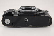 シャッター鳴き無し 動作品 キャノン Canon AE-1 PROGRAM ボディ 黒 ブラック MF 一眼レフ フィルムカメラ 管K5846_画像6