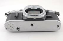 シャッター鳴き無し 動作品 キャノン Canon AE-1 ボディ シルバー MF 一眼レフ フィルムカメラ 管K5854_画像6