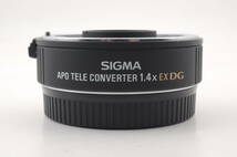 動作品 シグマ SIGMA APO TELE CONVERTER 1.4X EX DG キャノン用 Canon テレコンバーター カメラアクセサリー 管K5964_画像2