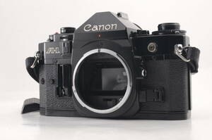 シャッター鳴き無し 動作品 キャノン Canon A-1 ボディ 黒 ブラック MF 一眼レフ フィルムカメラ 管K6045