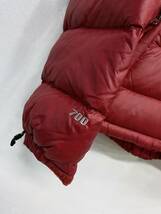 (T2959) THE NORTH FACE NUPTSE DOWN JACKETノースフェイス ヌプシ ダウンジャケット. レディース L サイズ 正規品_画像3