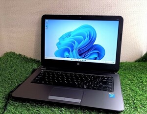 【在庫処分特価☆エイチピー】office付☆カメラ付き☆ノート☆8GB/SSD256GB/Core i5-4世代/Win11Pro/13.3inch☆HP 240G3【2894】