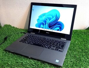 【在庫処分特価☆デル】office付☆カメラ付☆ノート☆8GB/新品SSD256GB/Core i5-7世代/Win11 Home/DELL inspiron13 P69G【No3143】