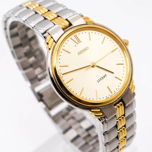 《美品》SEIKO LUCENT 腕時計 ゴールド ヴィンテージ クォーツ mの画像1