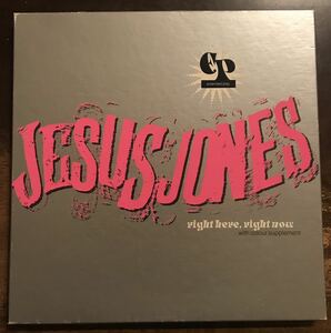 ■JESUS JONES■Right Her, Right Now■EP Box / Extended Play with Color Supplement / ジーザス・ジョーンズ / 歴史的名盤 / 廃盤