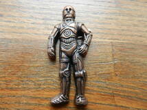 スターウォーズ C-3PO バッジ　 G.M.F. GI. TAKARA 1978年　ダイキャスト製　　当時物　森永おまけ風　レア　　　　　昭和　レトロ_画像3