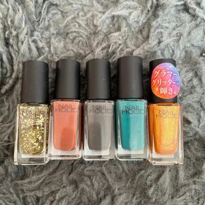 KOSE NAIL HOLIC 新品未使用品1点と4点カラー5点セットネイル　 ネイルカラー★特別価格★他フリマでもセール中