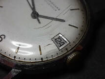 【近】(0) アンティーク腕時計①真物保証 JUNHANS 17石 手巻式 動作品 ユンハンス_画像5