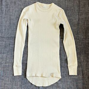 試着のみ ENTRY SG エントリーエスジー 長袖 サーマル Tシャツ メンズ FLUX WHEAT フラックス ウィート M