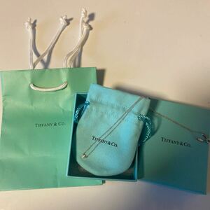 ティファニー TIFFANY バイザヤード pt プラチナネックレス未使用保管品