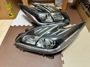 トヨタ 純正 ZVW30 後期 プリウス HID ヘッドライト 左右セット LED加工