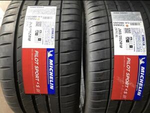 265/35R18 新品未使用2本 ミシュラン パイロットスポーツ4S 21年製 Michelin PILOT SPORT 第二世代GT-R BNR34や輸入車などに