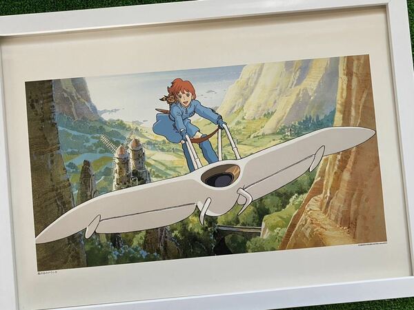 【激レア】ジブリ　風の谷のナウシカ　ポスター　宮崎駿　カレンダー　1996年　検)セル画　原画　ポストカード　イラスト　STUDIO GHIBLI