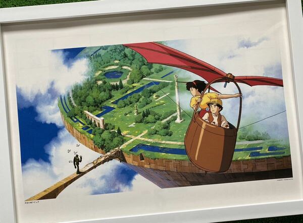 【激レア】ジブリ　天空の城ラピュタ　ポスター　宮崎駿　カレンダー　2000年　STUDIO GHIBLI 検)セル画　原画　ポストカード　イラスト